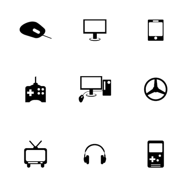 gaming refrigerator vector design icon
