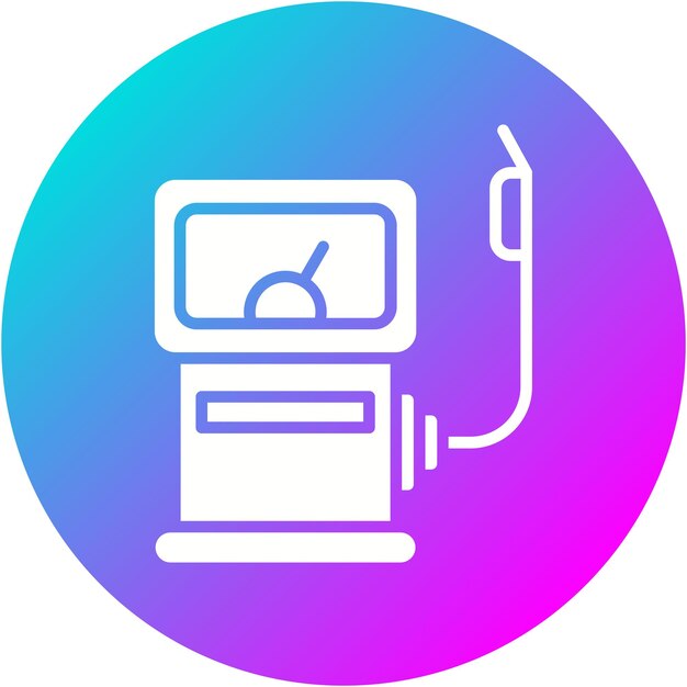 Gas Station vector icon Can be used for Map and Navigation iconset