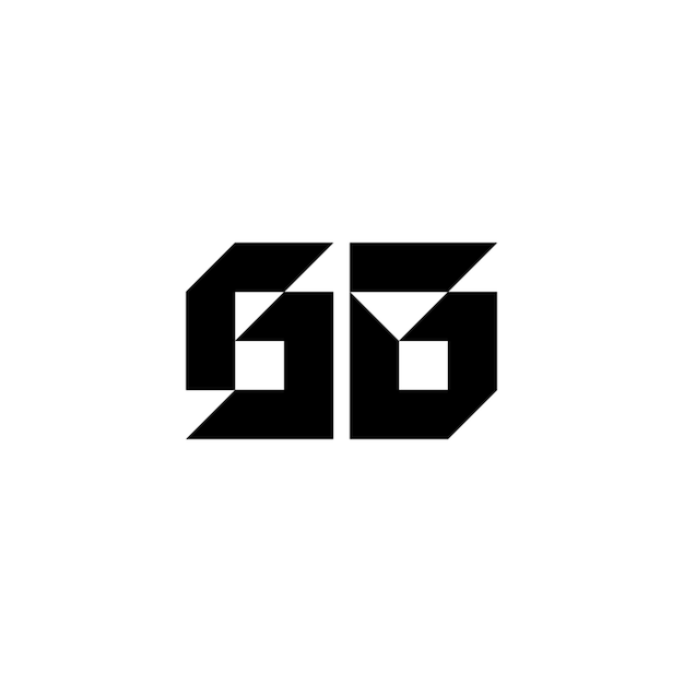 GB monogram logo design letter text name symbol monochrome logotype alphabet character simple logo