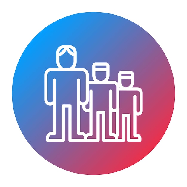 Generations icon vector image Can be used for Inheritance