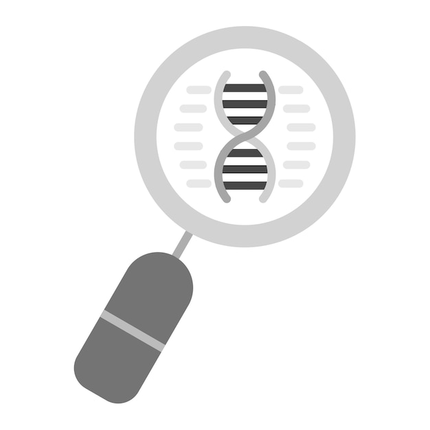 genetic finding icon vector image can be used for bioengineering