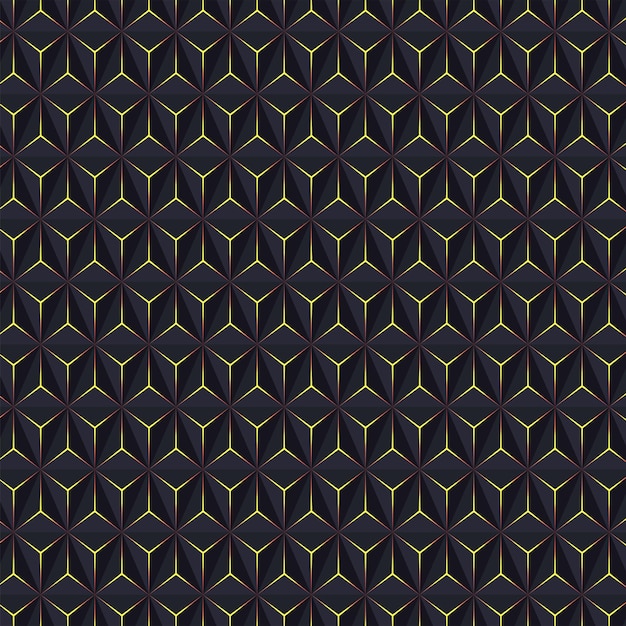 geometric 3d pattern background illustration