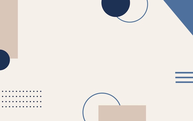 Geometric abstract background Dynamic shape composition