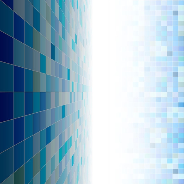 geometric abstract background with a perspective vector illustration