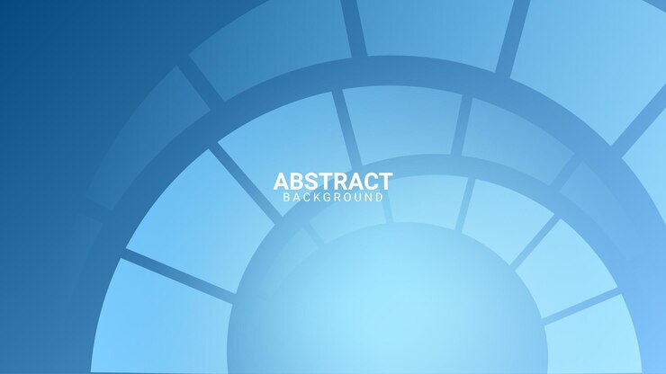 Vektor geometric abstract background with blue gradient