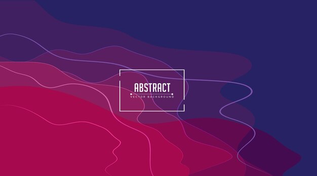 geometric abstract gradient Colorful background with different wavy shapes