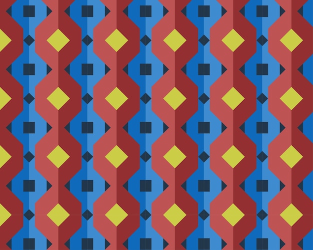 geometric abstract seamless pattern, background, with beautiful color combination