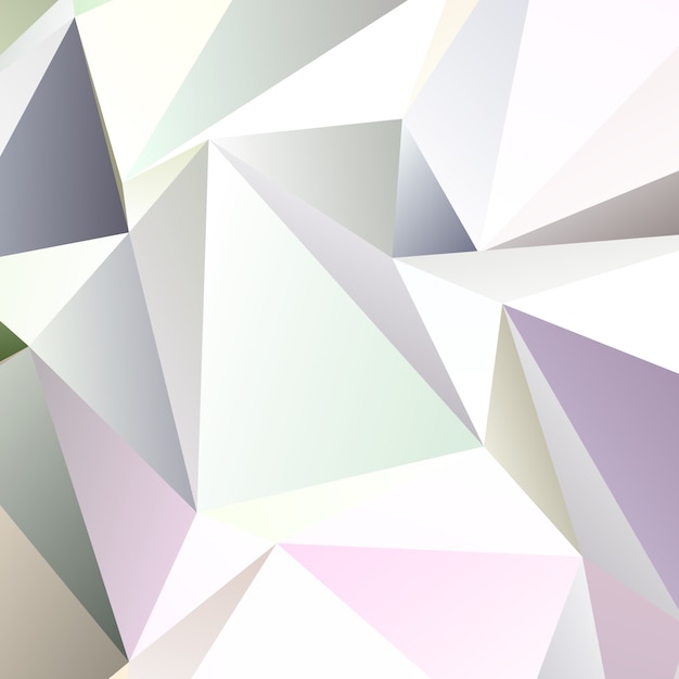 Geometric abstract triangle background
