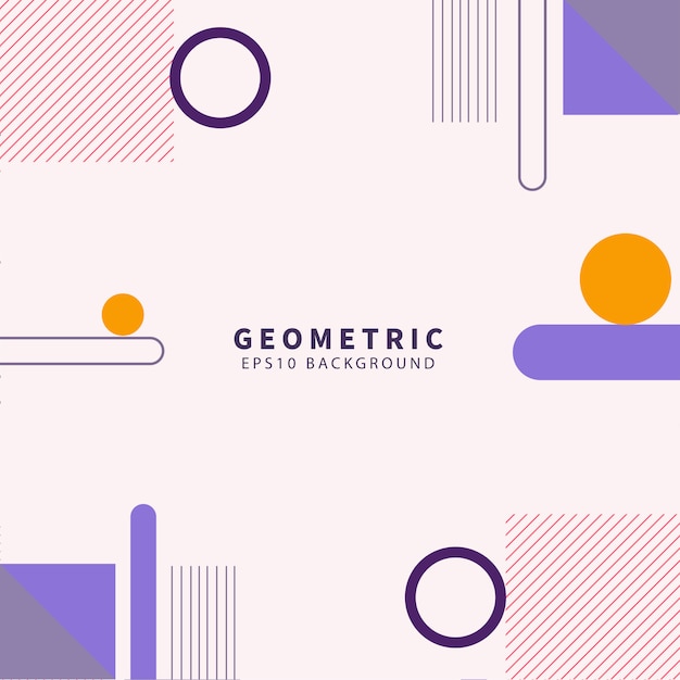 geometric background