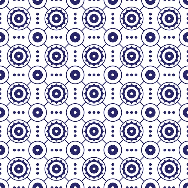geometric batik seamless pattern pattern background. classic fabric wallpaper. elegant ethnic decoration