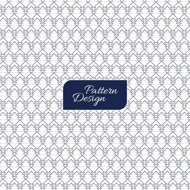 Geometric blue line pattern white background
