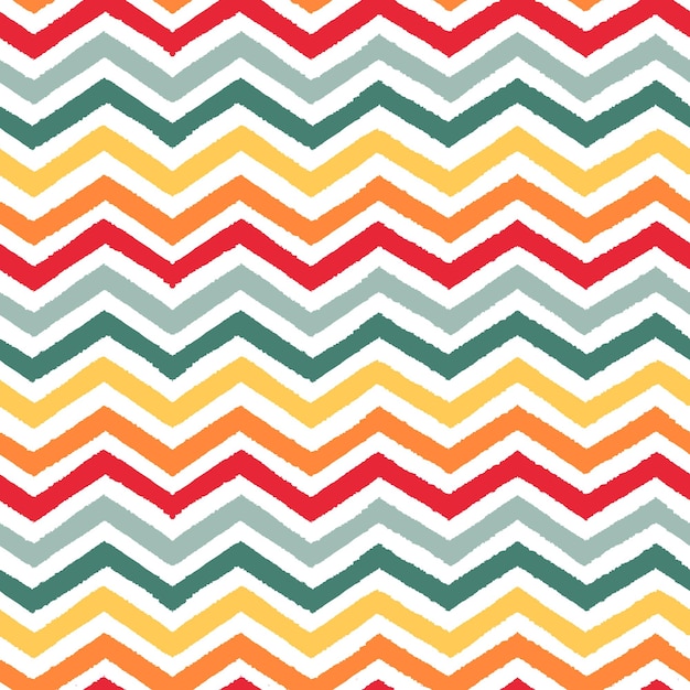 Geometric chevron seamless pattern