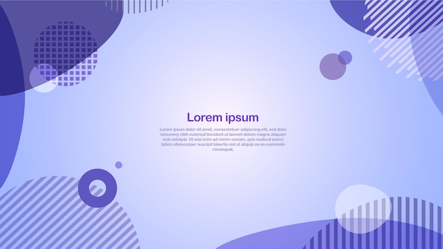 Geometric circle background