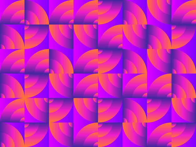 Geometric color gradient vector background