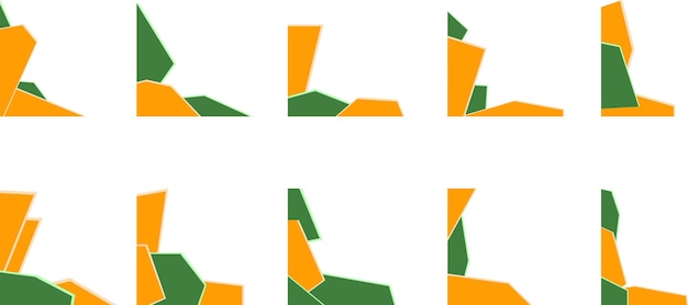 Geometric Corner Border