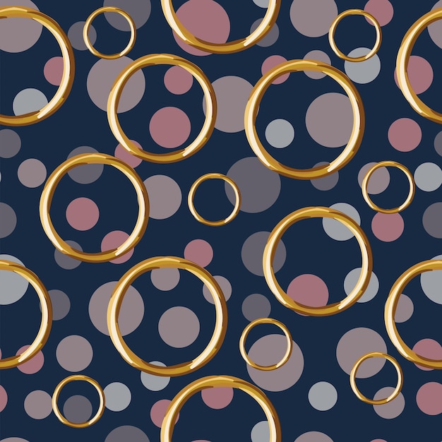 geometric design chains pattern textile print vector background