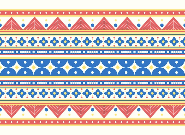 geometric ethnic oriental pattern background. pattern embroidery design.