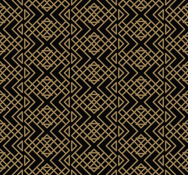 Geometric flower floral seamless pattern background