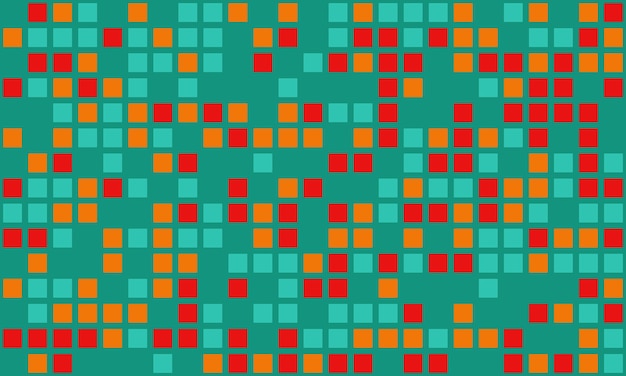 geometric grid pattern with textured cubes and bright colours great for trendy minimal designs fabric prints or background decor