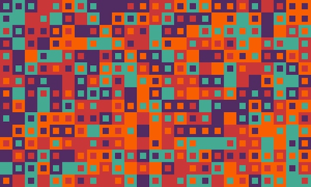 geometric grid pattern with textured cubes and bright colours great for trendy minimal designs fabric prints or background decor