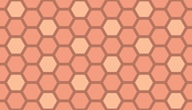 Geometric hexagon seamless pattern
