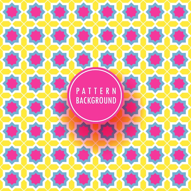 Geometric Islamic pattern background 
