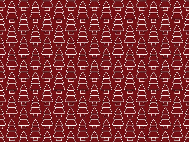 geometric merry christmas ornament abstract tree star snowflake winter santa icon pattern seamless