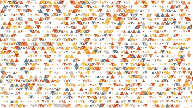 geometric minimal pattern mosaic simple colorful triangle shapes modern bauhaus banner vector design