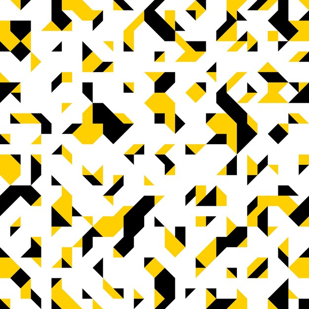 Geometric mosaic vector seamless pattern, chaotic abstract background for wallpapers, wrapping paper or website backgrounds.