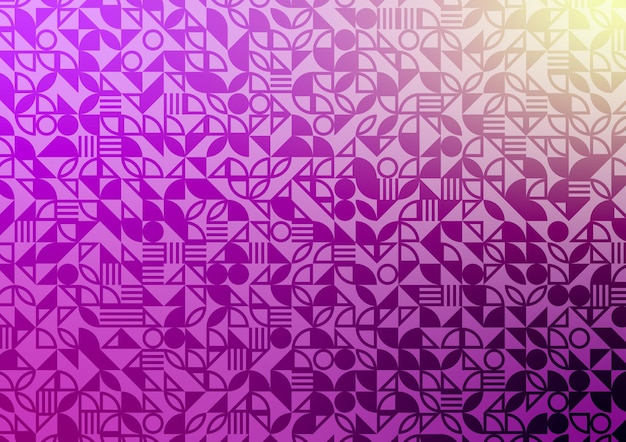 Geometric pattern random decoration minimal background