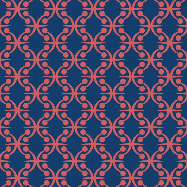 Geometric pattern, Red texture on dark blue background
