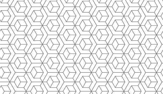 Geometric pattern seamless Trendy design vector background for web backdrop or paper print