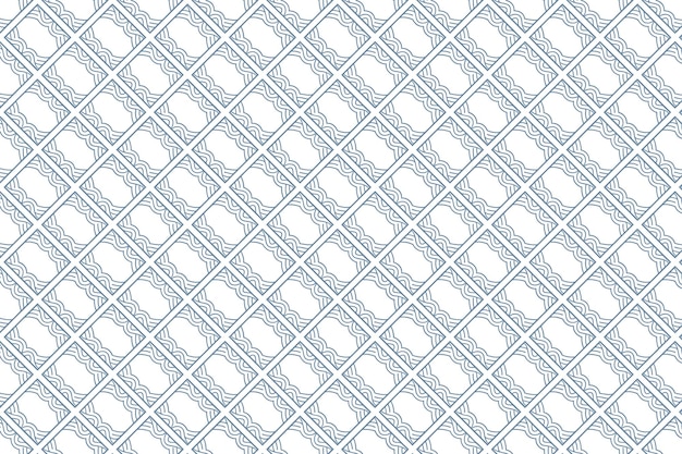 Geometric Pattern with Repeating Shapes