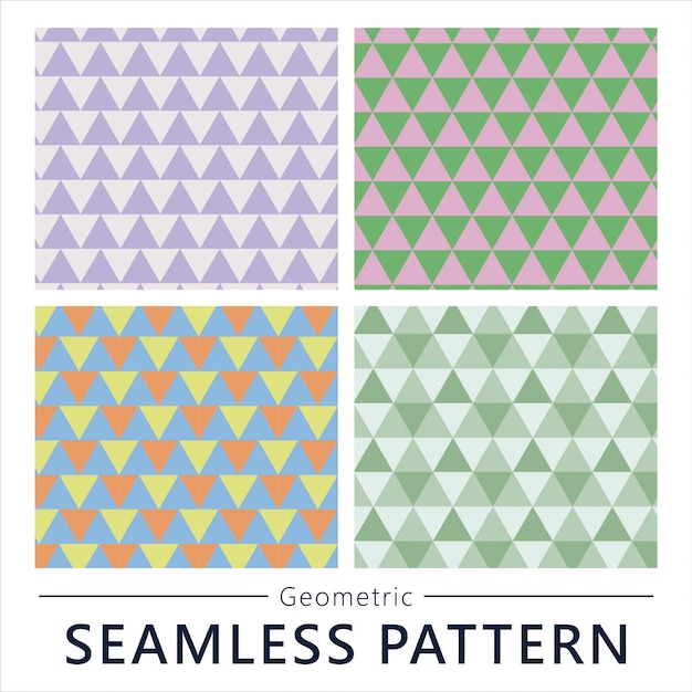 Geometric seamless vector pattern n178