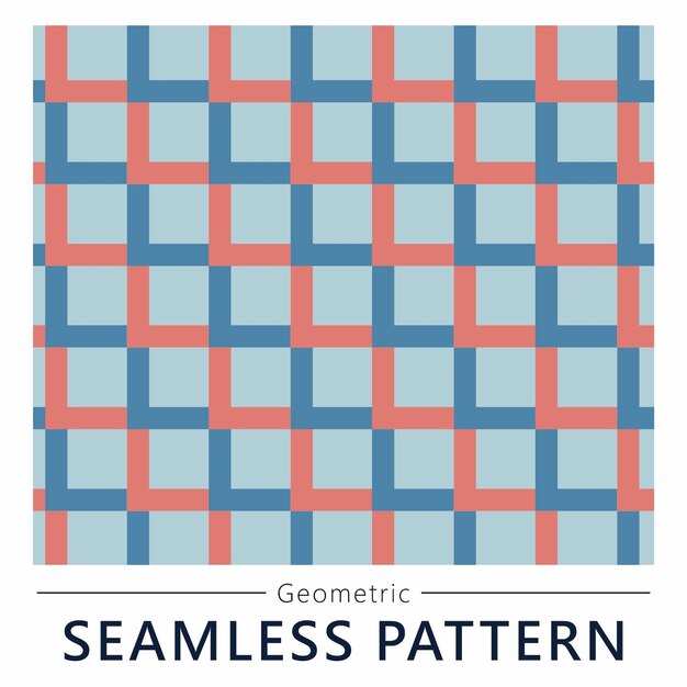 Geometric seamless vector pattern