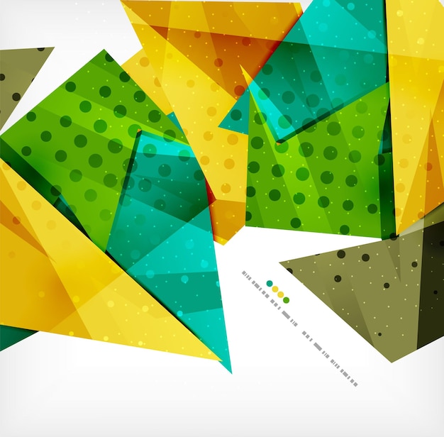 Geometric shape abstract futuristic background