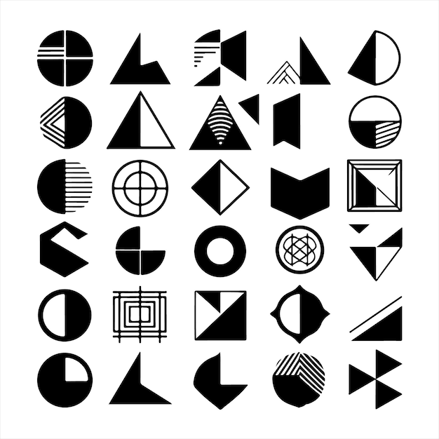 Geometric Shape Icons
