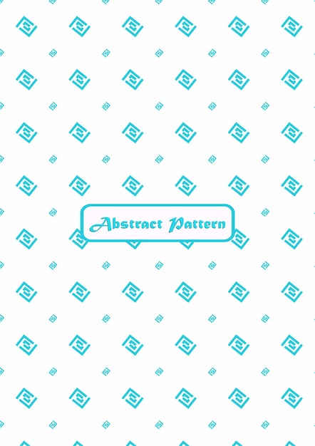Geometric shape pattern design for fabric print