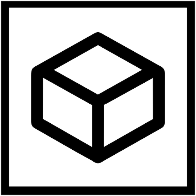 geometric shapes pictogram