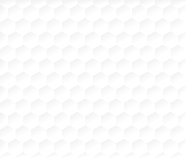 Geometric simple and abstract hexagon shape seamless background