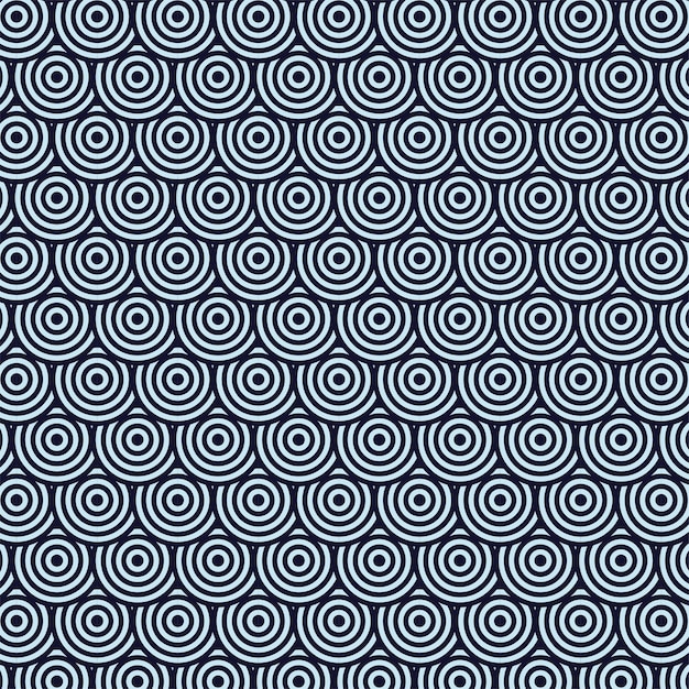 Geometrik desen design şablonu