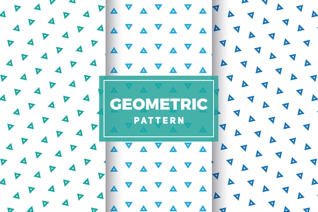 Geometrik Desen Seti. Sade, Minimalist Tasarımlar