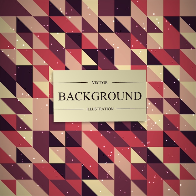 Geometrisk mønsterbaggrund