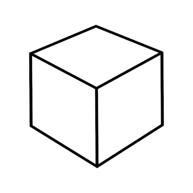 Geometry icon vector