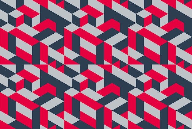 Geometry wallpaper and background red combine
