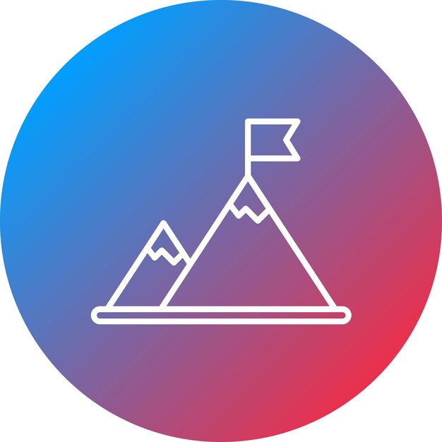 Get On Top icon vector image Can be used for Business Management
