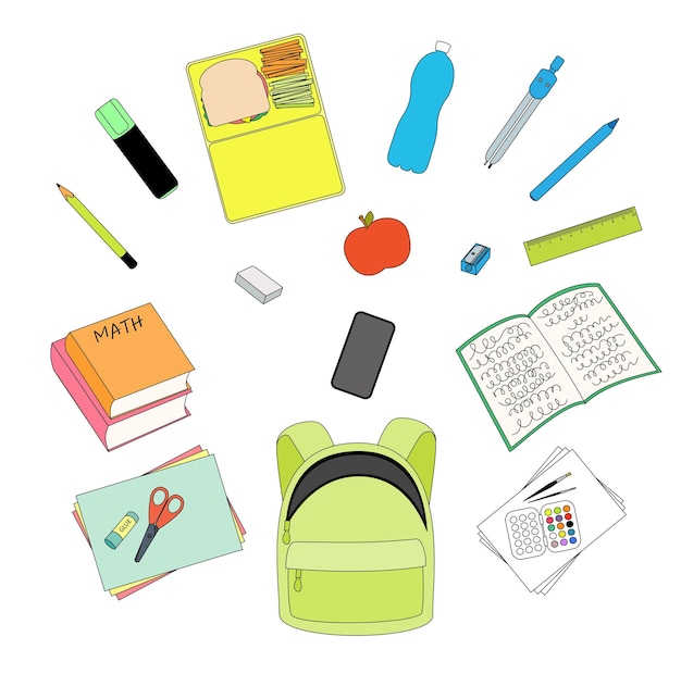 get ready to school