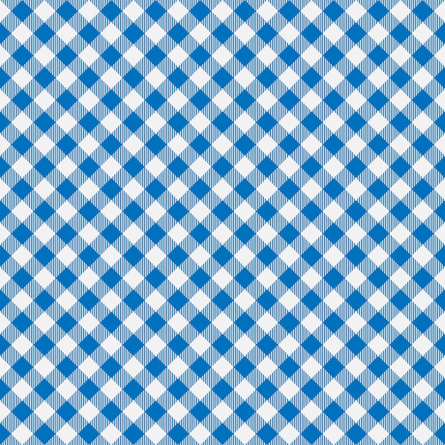 Gingham seamless plaid pattern.