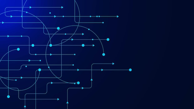 Global communication social networking and business connection technology background design concept