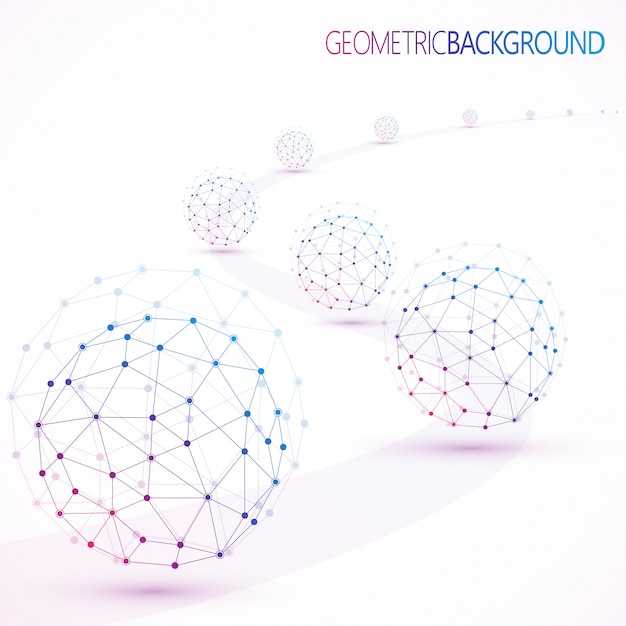 global network connection. network and big data visualization background. global business. illustration.